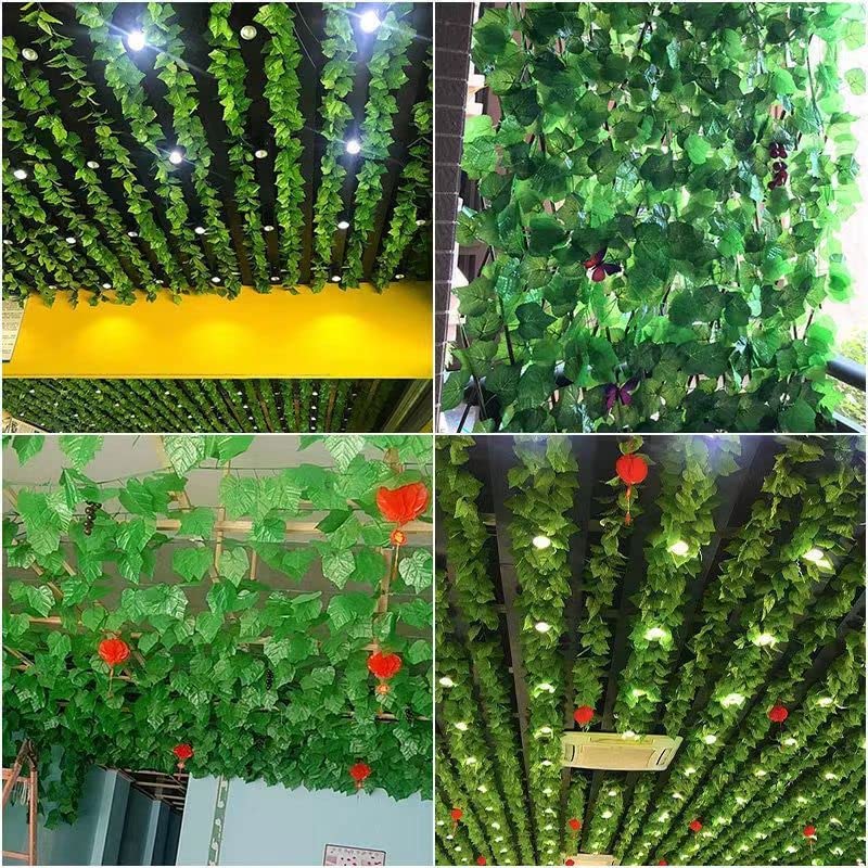 Artificial Green Leaf Ivy Wall Decor Room Decoration Fake Plants